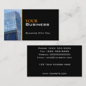 Gebäude-Geschäfts-Karte Visitenkarte (Vorne/Hinten)