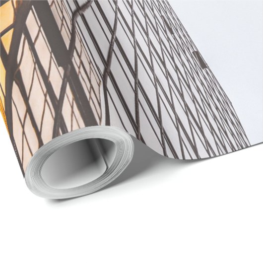 Gebäude Geschenkpapier (Rolleneckpunkt)