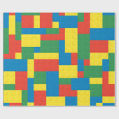 Gebäude Geschenkpapier (Flach)