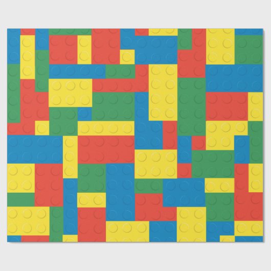 Gebäude Geschenkpapier (Flach)