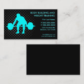 Gebäude-Gewichtsschulung für benutzerspezifische V Visitenkarte (Vorne/Hinten)