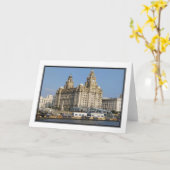 Gebäude - Grüße Karte (Gelbe Blume)