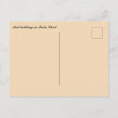 Gebäude im Fada Chad Postkarte (Rückseite)