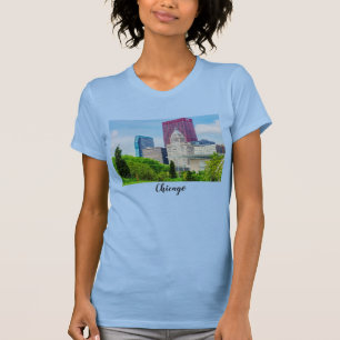 Gebäude im T - Shirt Chicago