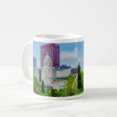 Gebäude in Chicago Kaffee Tasse (Vorderseite Links)