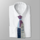 Gebäude in Chicago Neck Tie Krawatte (Gebunden)