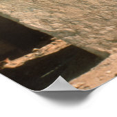 Gebäude in der Altstadt von Jericho Poster (Ecke)