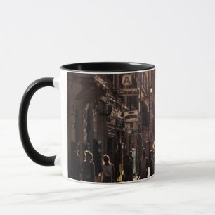 Gebäude in Neapel Tasse