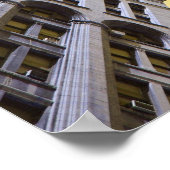 Gebäude in Schicago Poster (Ecke)