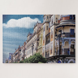Gebäude in Sevilla, Spanien Puzzle