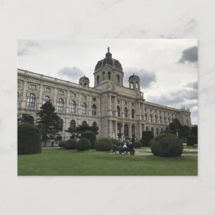 Gebäude in the Museum Quarter in Vienna Postkarte