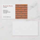 Gebäude-Industrie-Geschäfts-Karten-Schablone Visitenkarte (Vorne/Hinten)