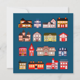 Gebäude-Karte für Leerarchitektur