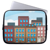 Gebäude Laptopschutzhülle (Vorderseite)