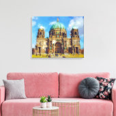 Gebäude Leinwanddruck (Insitu (Wohnzimmer))