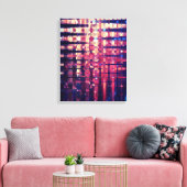 Gebäude Leinwanddruck (Insitu (Wohnzimmer))