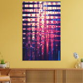 Gebäude Leinwanddruck (Insitu (Wohnzimmer))