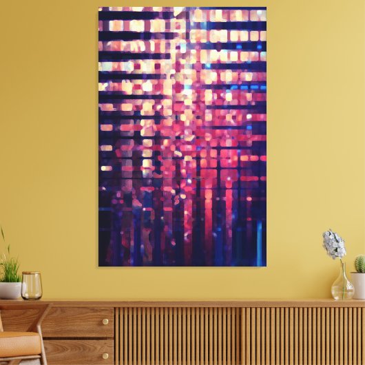 Gebäude Leinwanddruck (Insitu (Wohnzimmer))