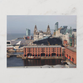 Gebäude Liverpool - Postkarte
