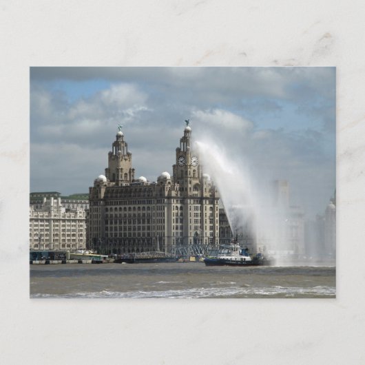 Gebäude Liverpool - Postkarte (Vorderseite)