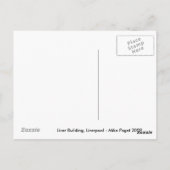 Gebäude Liverpool - Postkarte (Rückseite)