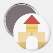 Gebäude Magnet (Vorderseite/Rückseite)