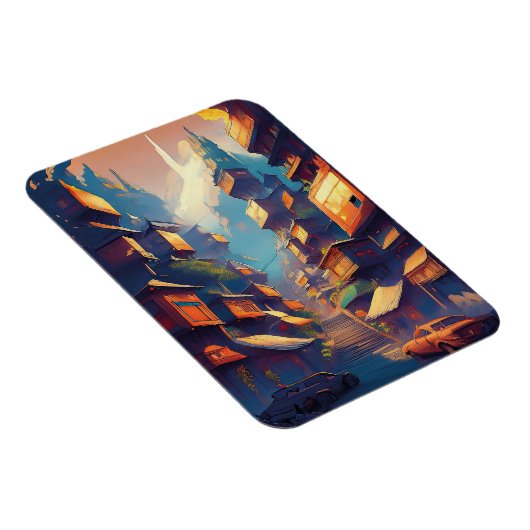 Gebäude Magnet (Rechte Seite)