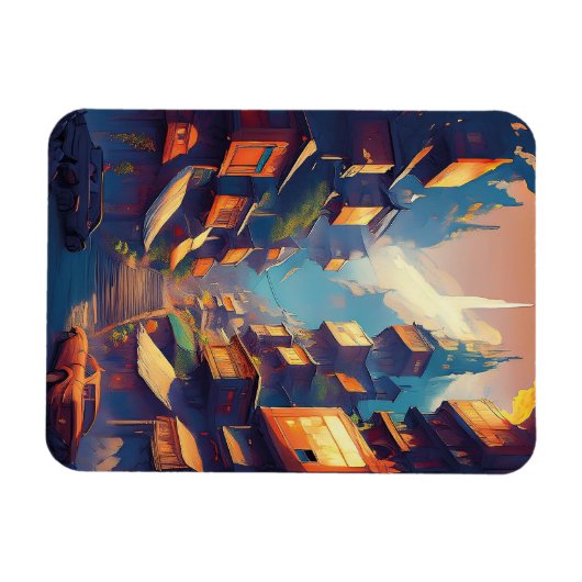 Gebäude Magnet (Horizontal)