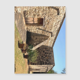 Gebäude-Magnet (Landschaft) Magnetkarte