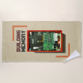 Gebäude Memory-Festplatte mit benutzerdefiniertem  Strandtuch (Vorderseite)