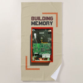Gebäude Memory-Festplatte mit benutzerdefiniertem  Strandtuch
