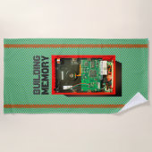 Gebäude Memory-Festplatte mit benutzerdefiniertem Strandtuch (Vorderseite)