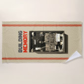 Gebäude Memory-Festplatte mit benutzerdefiniertem Strandtuch (Vorderseite)