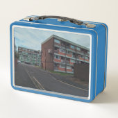 Gebäude Metall Brotdose (Rückseite)