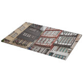 Gebäude mit halbem Baumbestand Schneidebrett (Ecke)