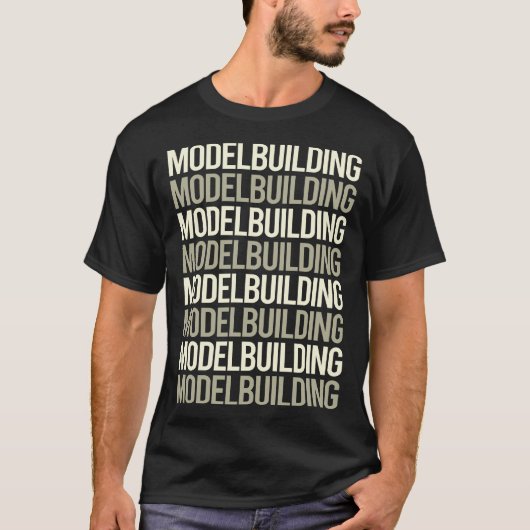Gebäude mit weißem Text T-Shirt (Vorderseite)