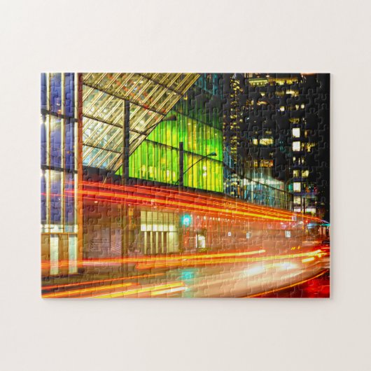 Gebäude Montreal. Puzzle (Horizontal)