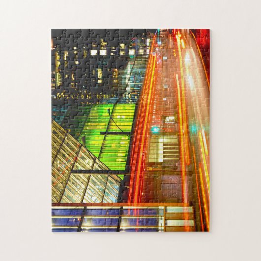 Gebäude Montreal. Puzzle (Vertikal)