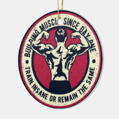 Gebäude Muskel Train Insane oder bleibt gleich Keramikornament (Links)