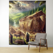 Gebäude Noahs Arche Wandteppich (Beispiel)