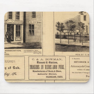 Gebäude, Oil City, Franklin, Tarr Farm Mousepad