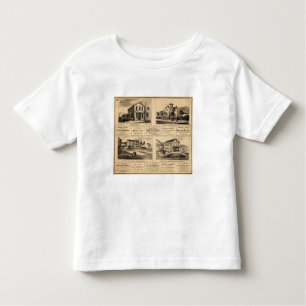 Gebäude, Öl-Stadt, Franklin, Tarr Bauernhof Kleinkind T-shirt