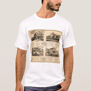 Gebäude, Öl-Stadt, Franklin, Tarr Bauernhof T-Shirt