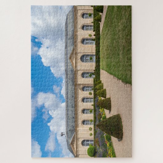 Gebäude Orangerie in Parc de Sceaux - Frankreich Puzzle (Vertikal)