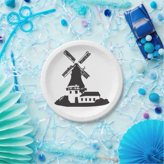 Gebäude Pappteller (Party)