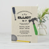 Gebäude Party Einladung (Stehend Vorderseite)