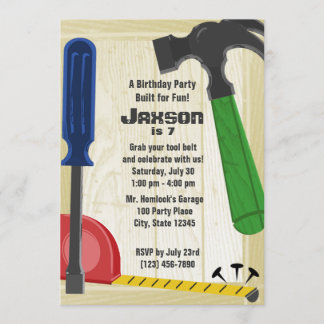 Gebäude Party Einladung