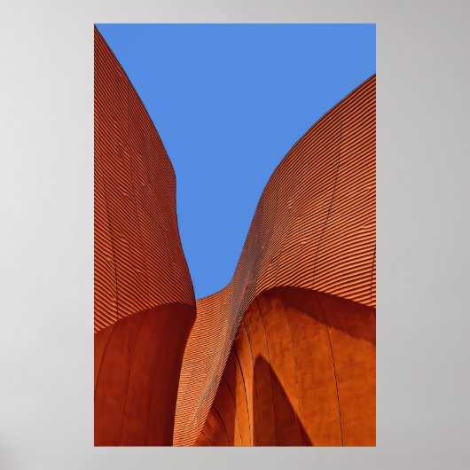 Gebäude Perspektive Poster (Vorne)