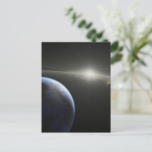 Gebäude Planets Postkarte (Stehend Vorderseite)