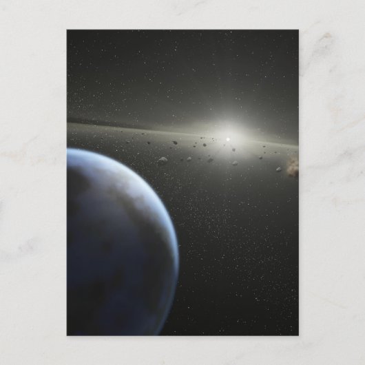 Gebäude Planets Postkarte (Vorderseite)